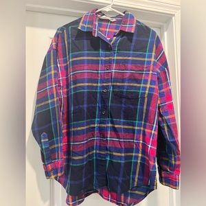 Old Navy Boyfriend flannel shirt